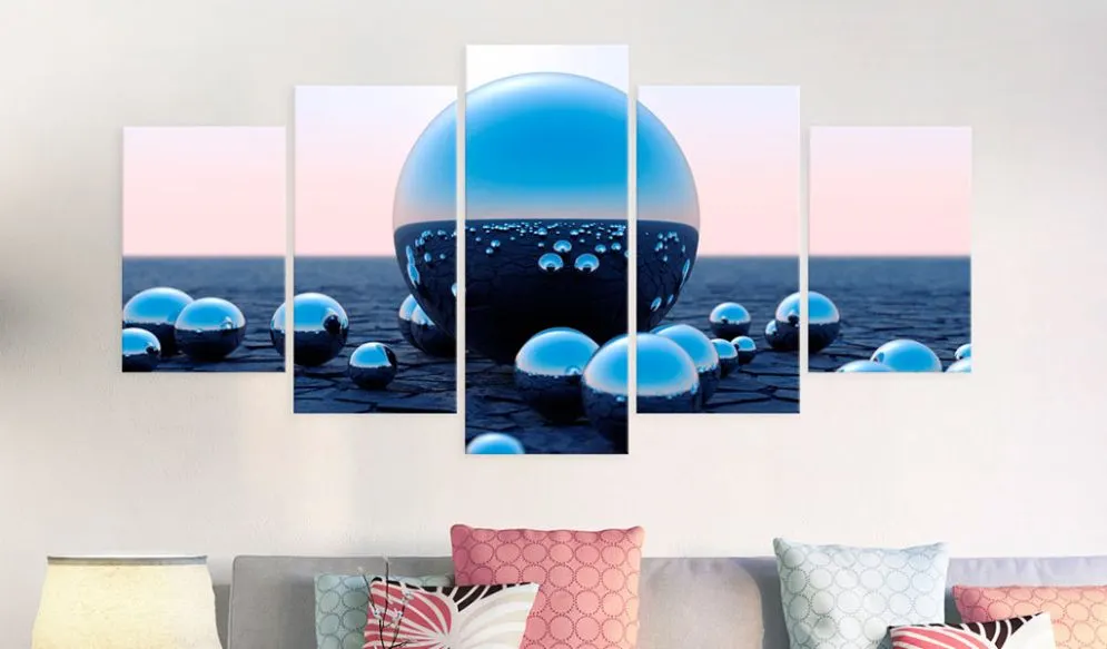 Obraz - Pływające kule-2