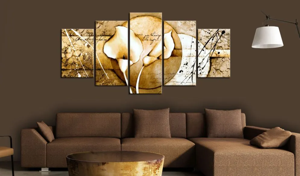 Obraz - Tajemnica Kalii - Beż-2