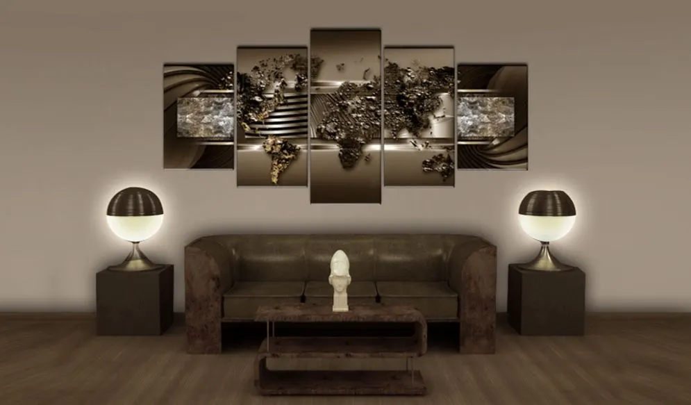 Obraz - Czekoladowa mapa-2