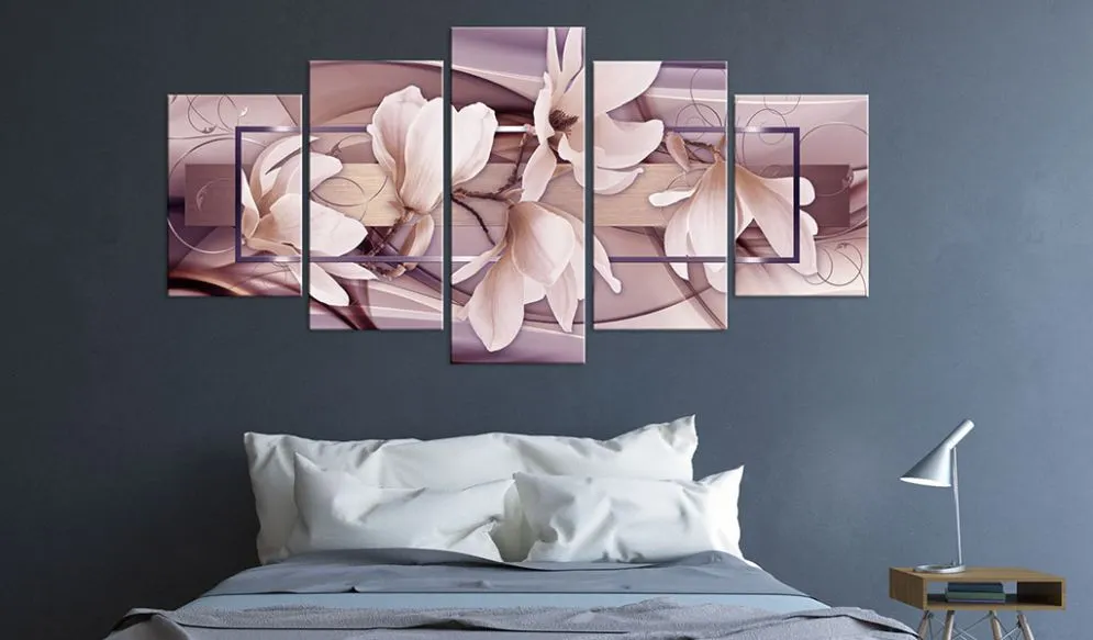 Obraz - Nastrojowe kwiaty-2