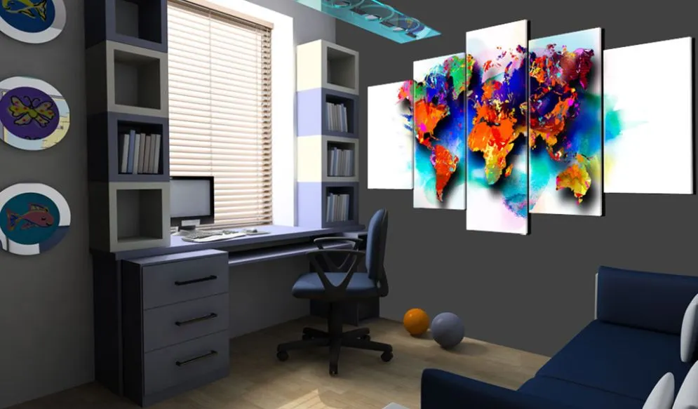 Obraz - Malowniczy świat-2