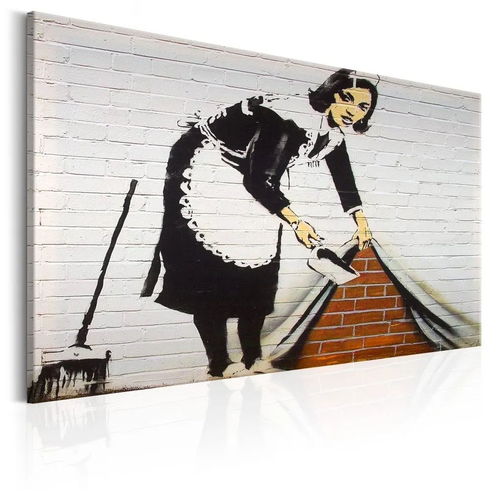 Obraz - Maid in London by Banksy-1