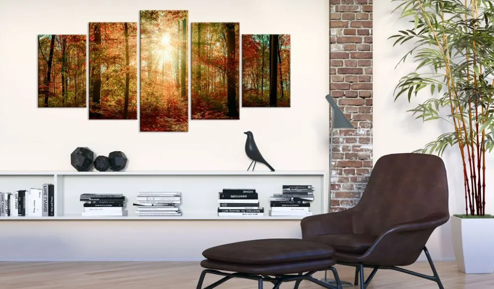 Obraz - Jesienna puszcza-2