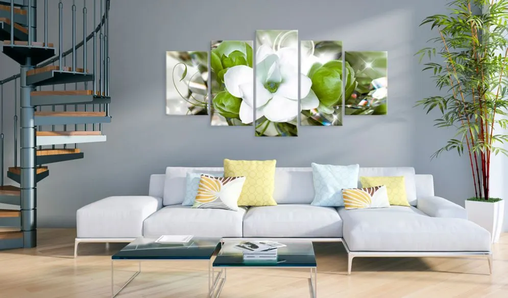 Obraz - Malachitowa nimfa-2