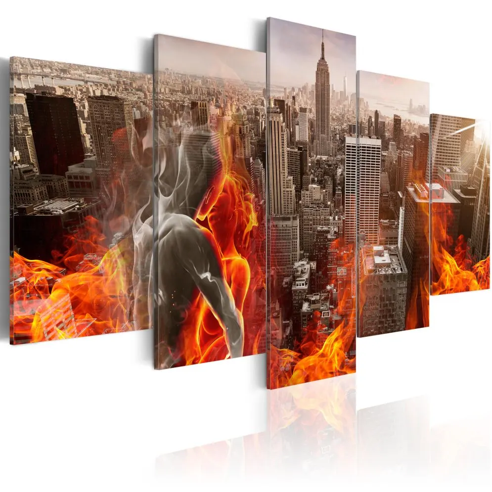 Obraz - Miasto miłości-1