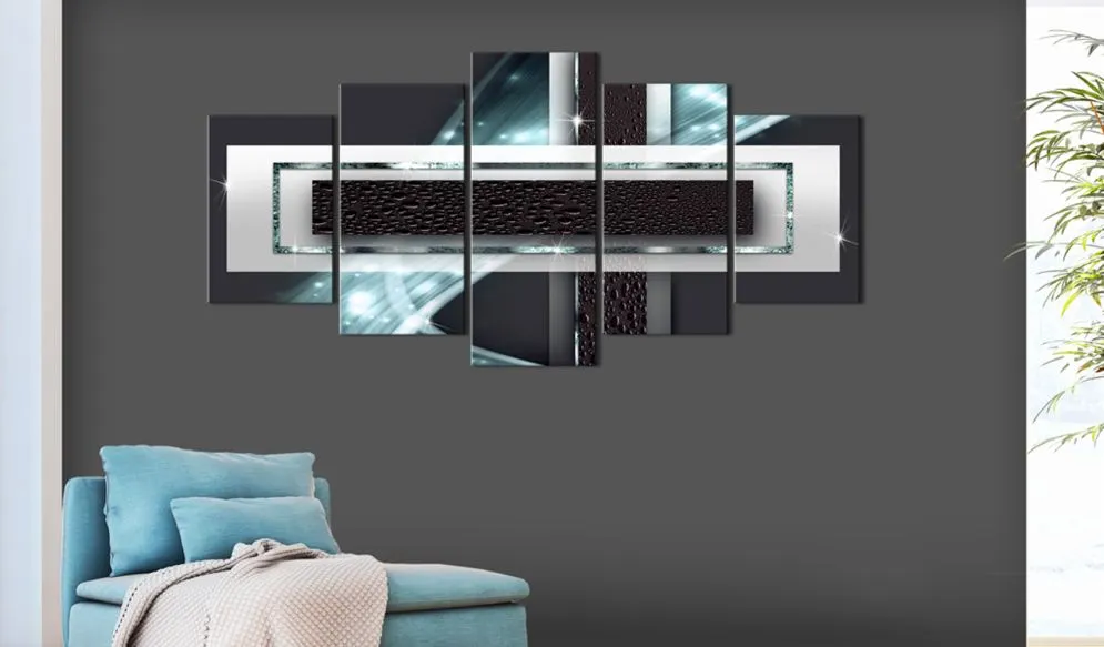 Obraz - Lazurowy deszcz-2