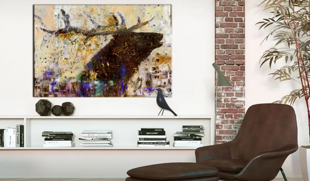 Obraz - Złoty jeleń-2