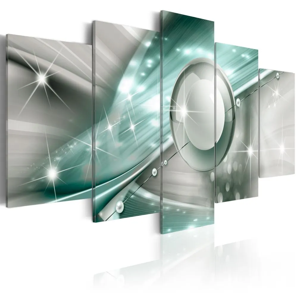 Obraz - Błękitny płomień-1