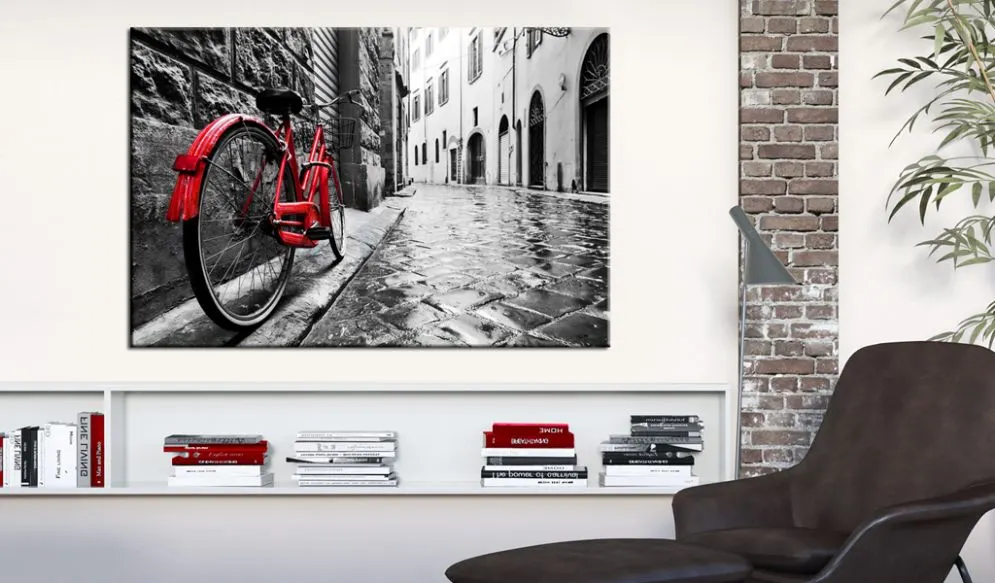 Obraz - Vintage Red Bike-2