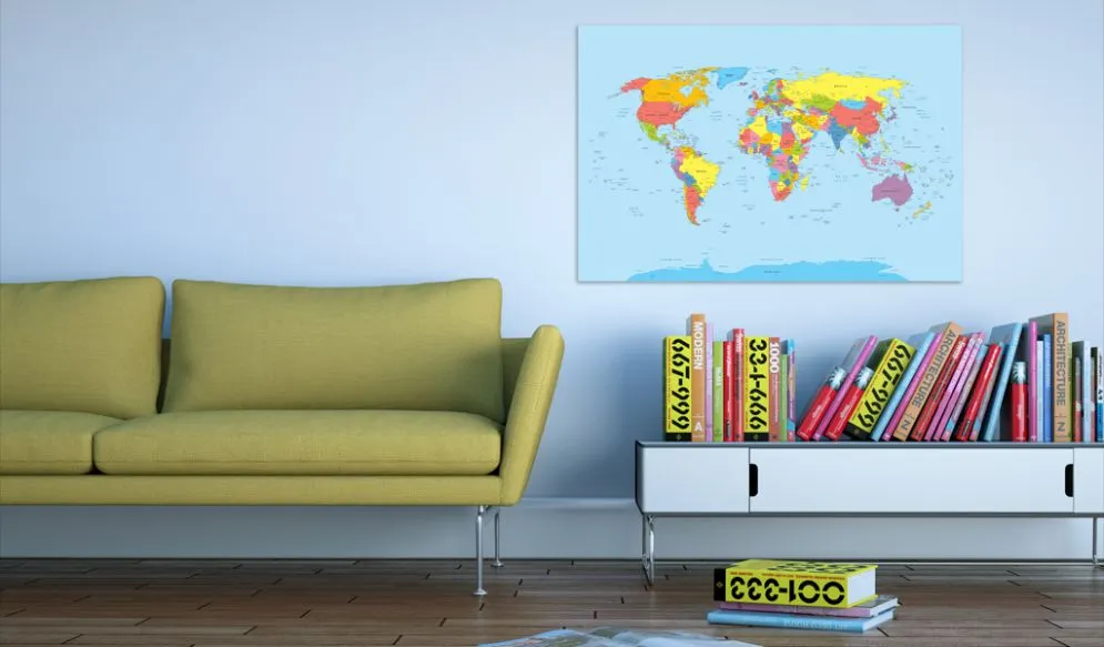 Obraz - Tęczowa geografia-2