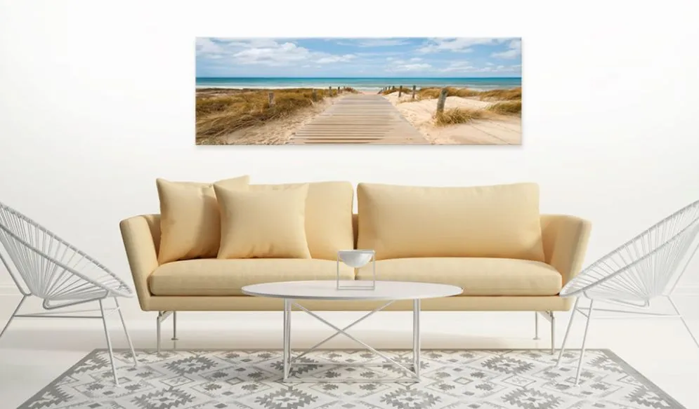 Obraz - Wietrzna plaża-2