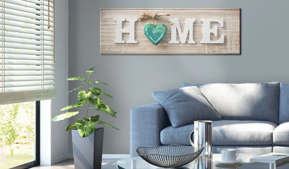 Obraz - Home Blue-2