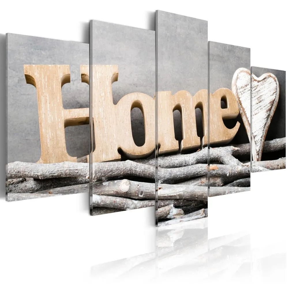 Obraz - Home  Leśna chata-1