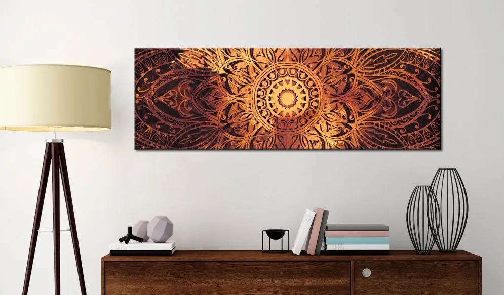 Obraz - Bursztynowa Mandala-2