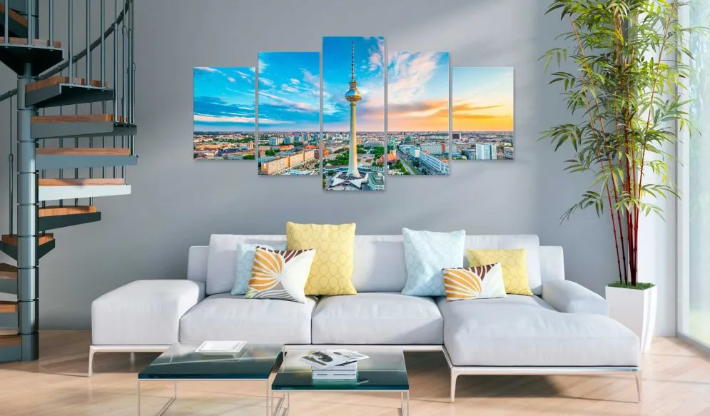 Obraz - Wieża telewizyjna w Berlinie-2