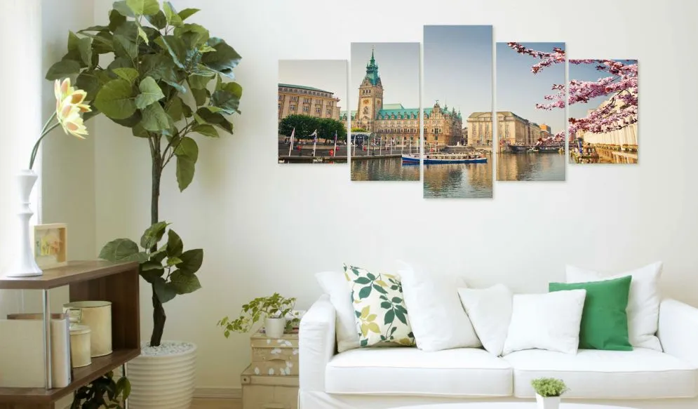 Obraz - Wiosna w Hamburgu-2