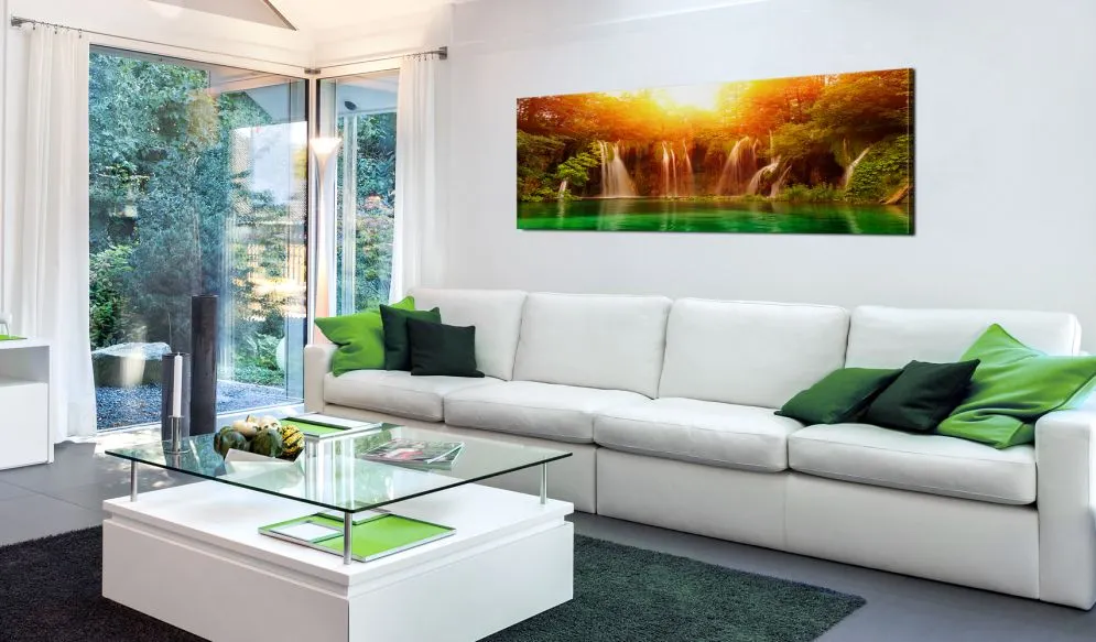 Obraz - Natura  Zachwycający wodospad-2