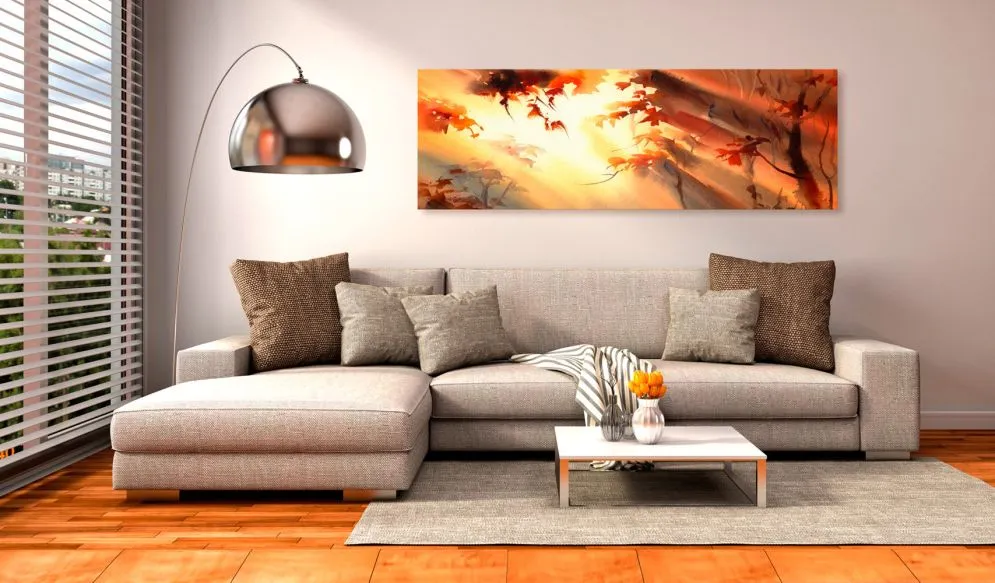 Obraz - Złoty las-2