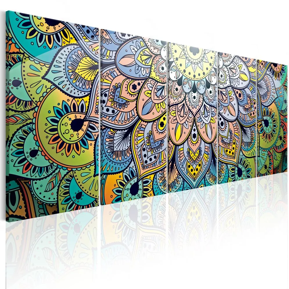 Obraz - Mandala Pawi ogon-1