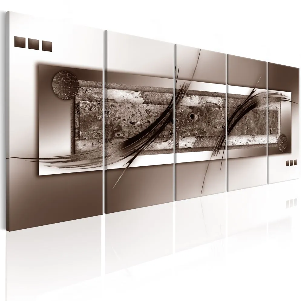 Obraz - Brązowy gradient-1