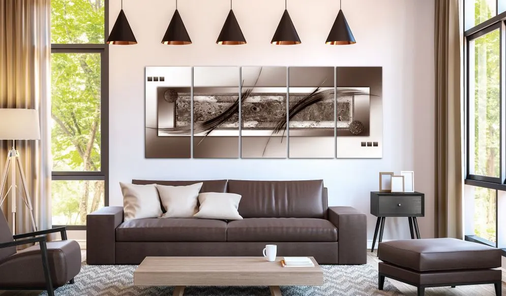 Obraz - Brązowy gradient-2