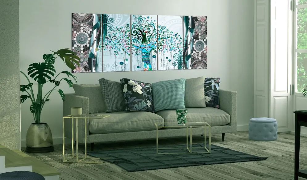 Obraz - Niebieskie drzewo-2