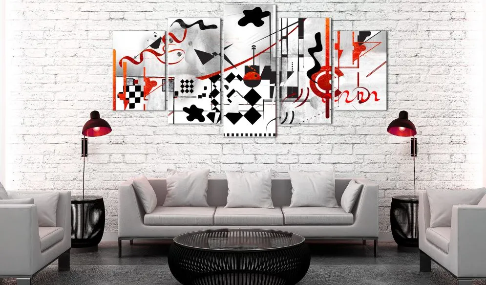 Obraz - Labirynt (5-częściowy) szeroki-2