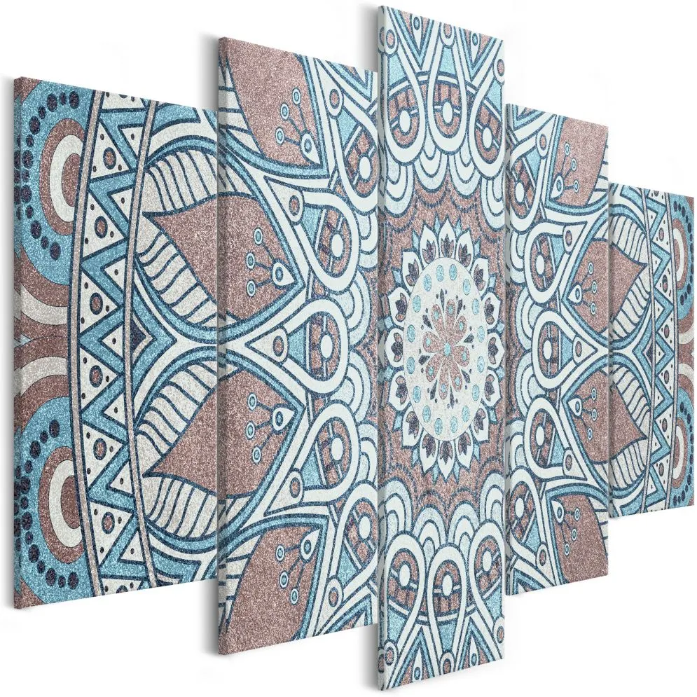 Obraz - Orientalny okrąg (5-częściowy) szeroki-1