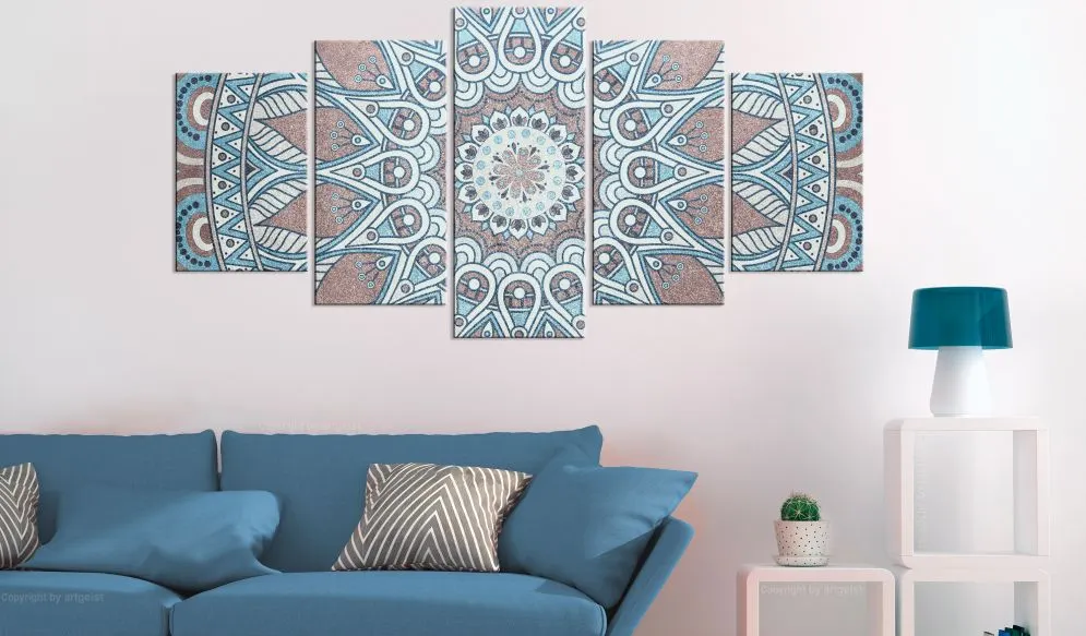 Obraz - Orientalny okrąg (5-częściowy) szeroki-2