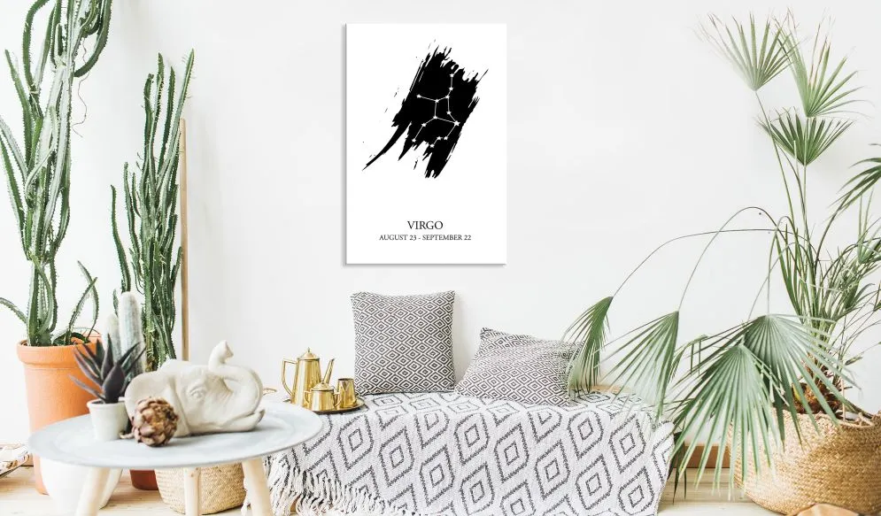 Obraz - Znaki zodiaku  Panna (1-częściowy) pionowy-2