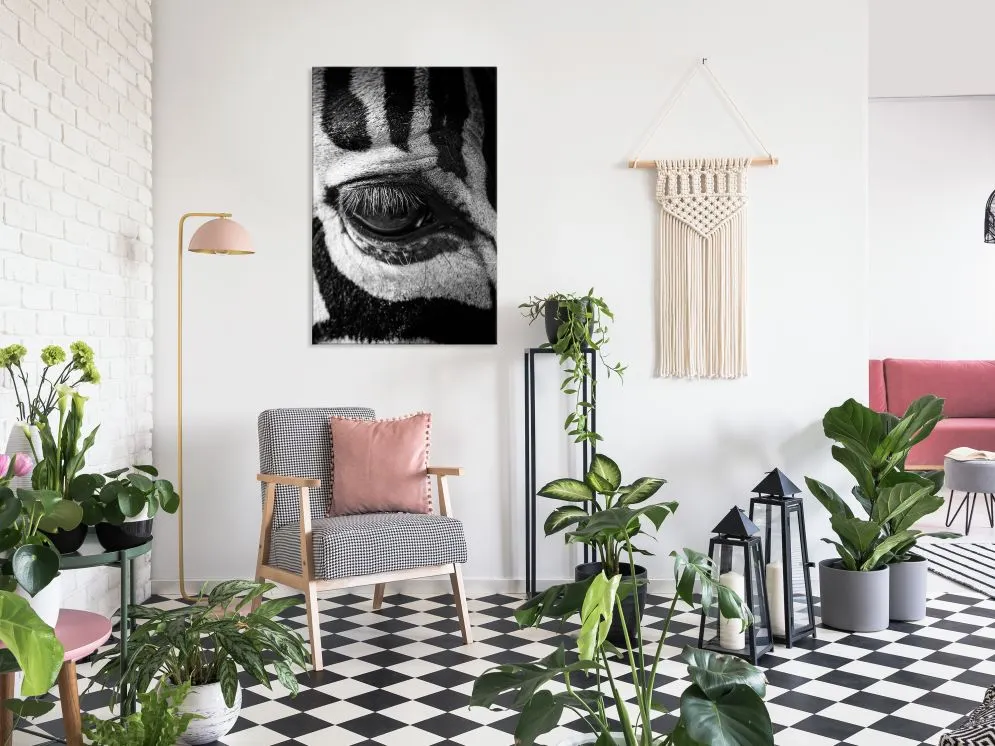 Obraz - Oko zebry (1-częściowy) pionowy-2