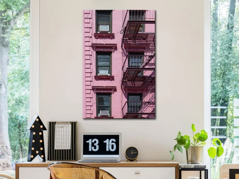 Obraz - Schody pożarowe (1-częściowy) pionowy-2