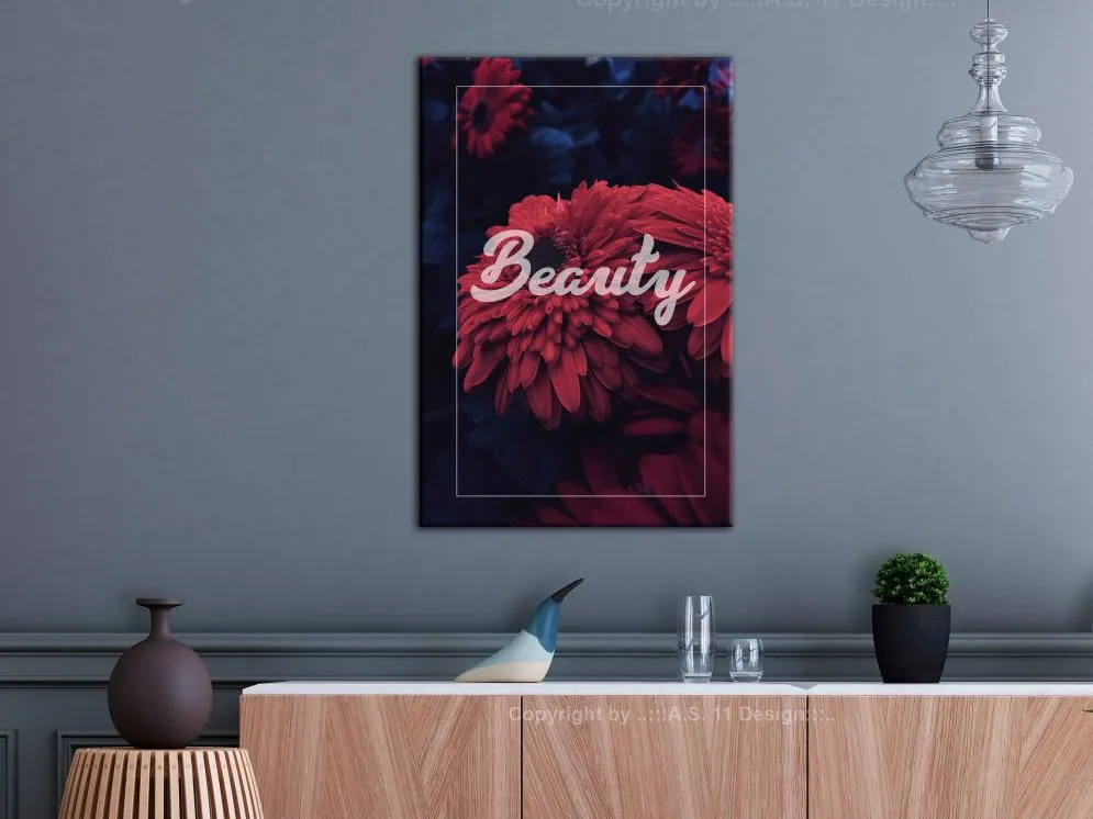 Obraz - Beauty (1-częściowy) pionowy-2