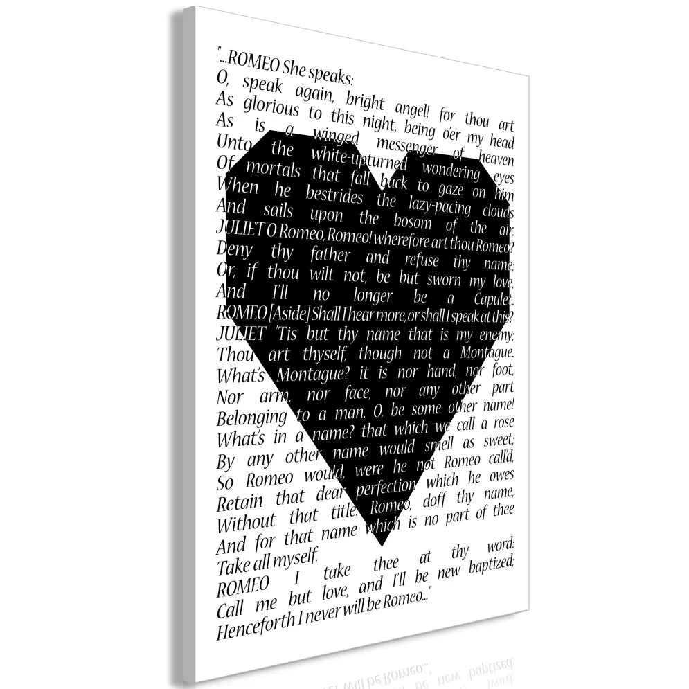 Obraz - Romeo i Julia (1-częściowy) pionowy-1