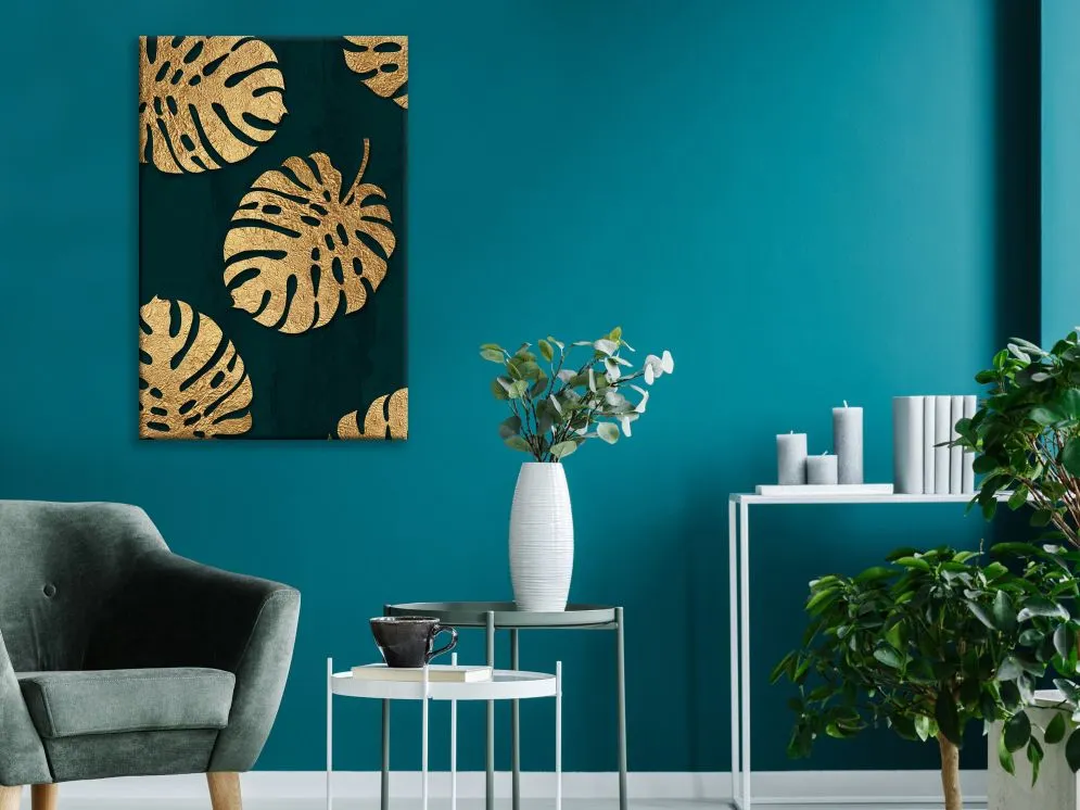 Obraz - Liście luksusu (1-częściowy) pionowy-2