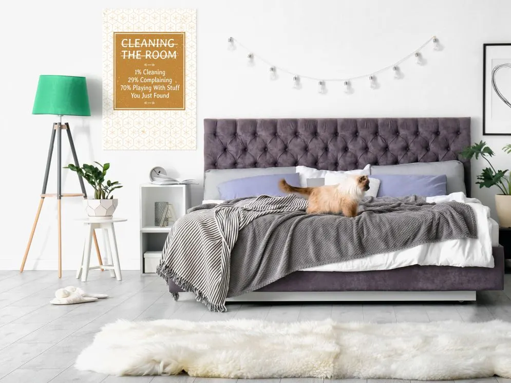 Obraz - Cleaning room (1-częściowy) pionowy-2