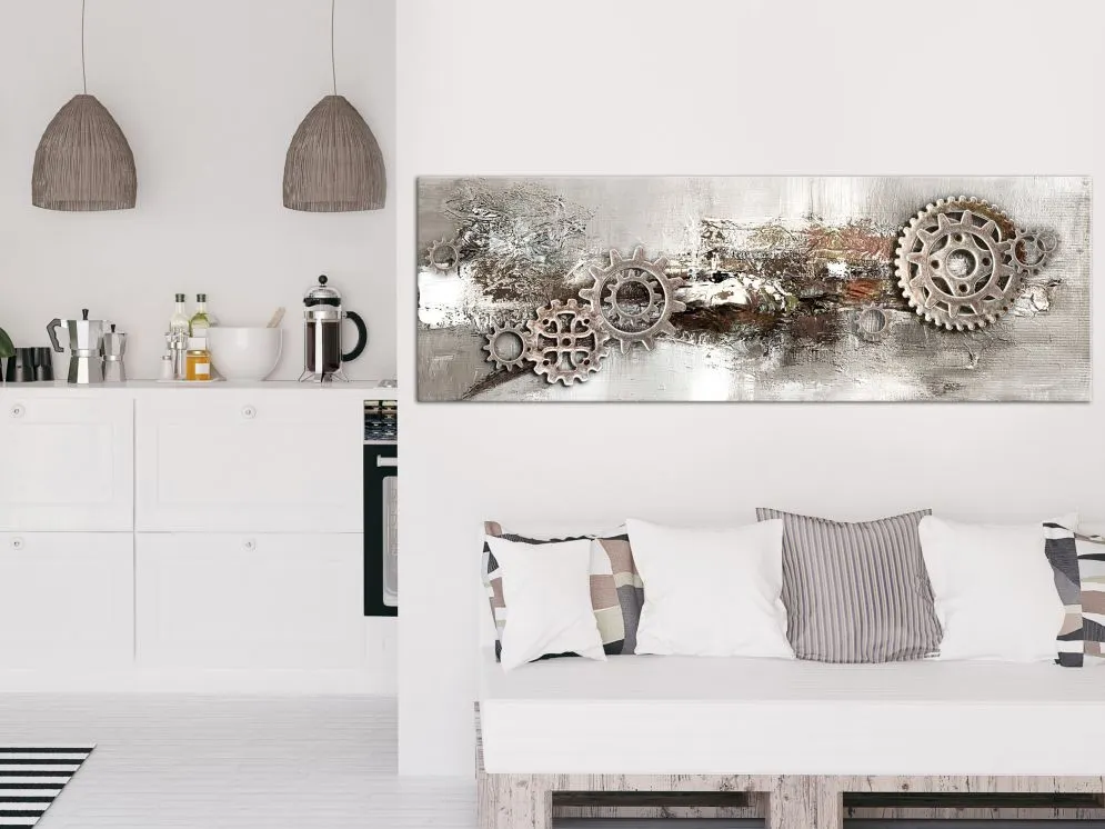 Obraz - Stalowe korby (1-częściowy) wąski-2