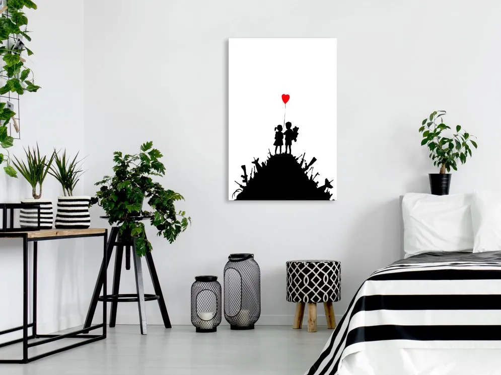 Obraz - Pole bitwy (1-częściowy) pionowy-2