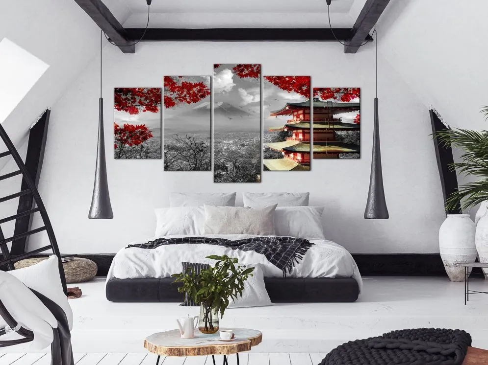 Obraz - Japońska przygoda (5-częściowy) szeroki-2