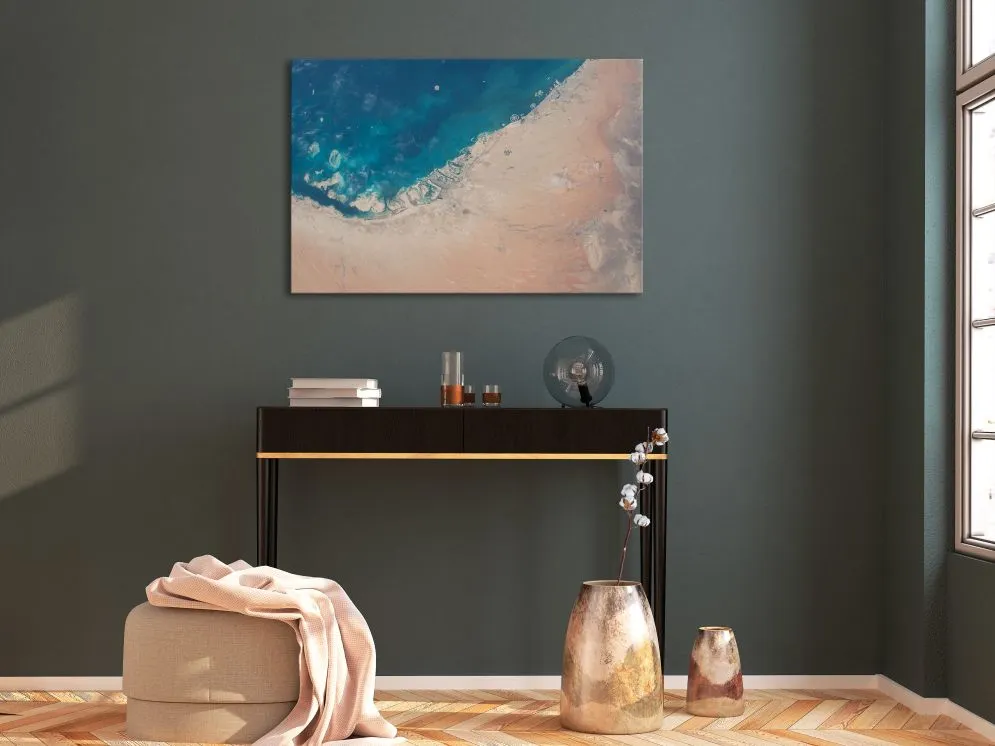 Obraz - Dubaj z satelity (1-częściowy) szeroki-2