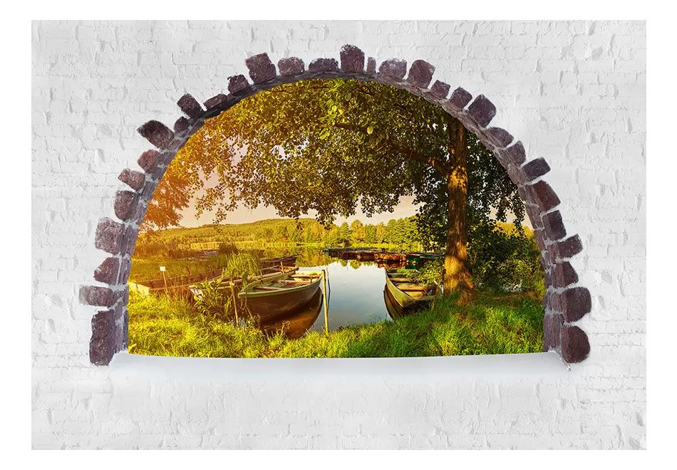 Fototapeta - Lato nad jeziorem-2