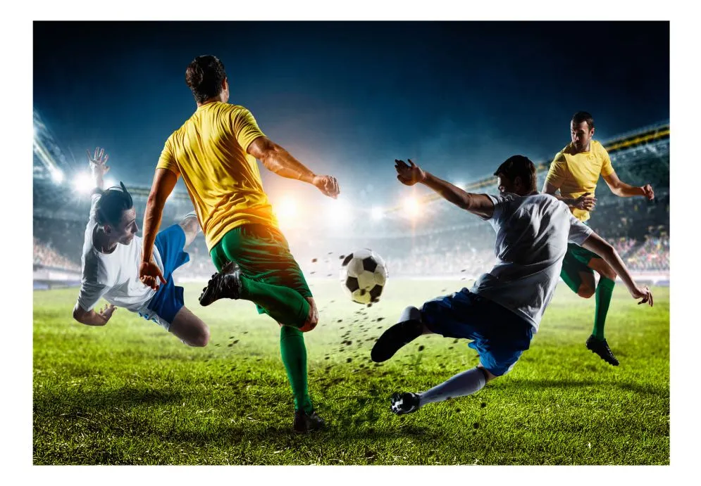 Fototapeta - Decydujący wślizg-2