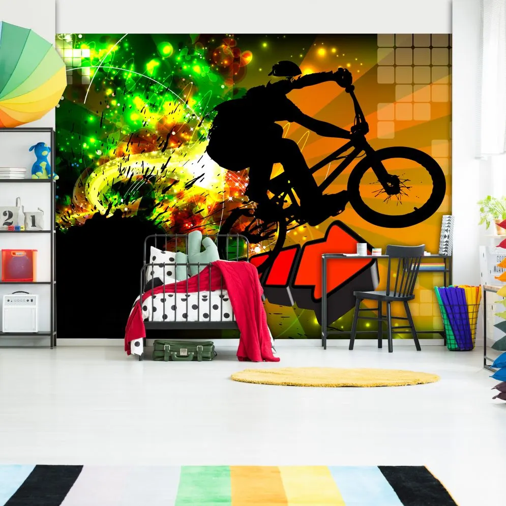 Fototapeta - Rowerowe ewolucje-1
