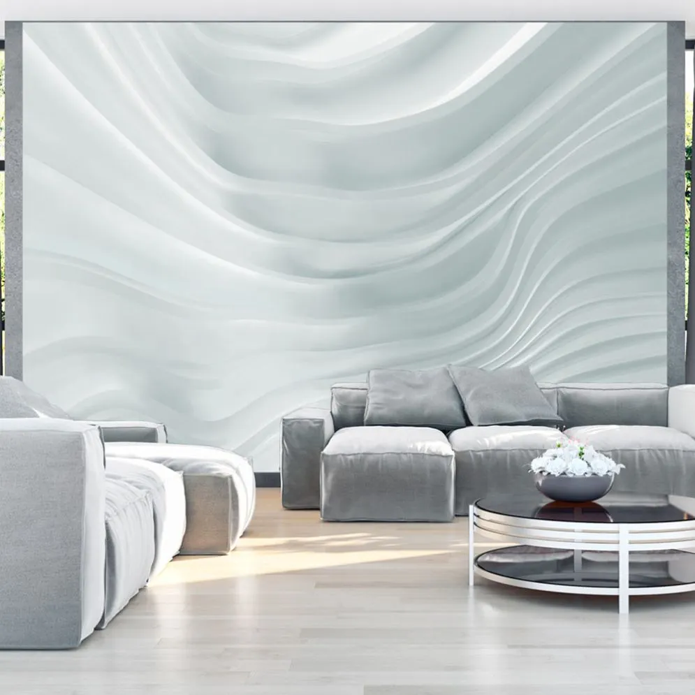 Fototapeta - Falująca biel-1