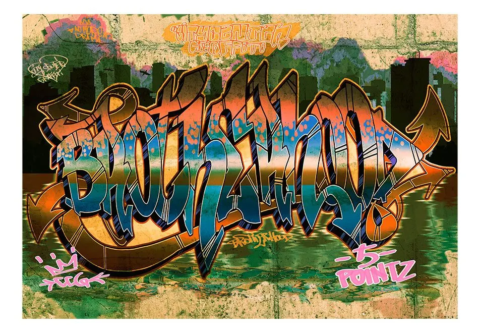 Fototapeta - Street Art-2