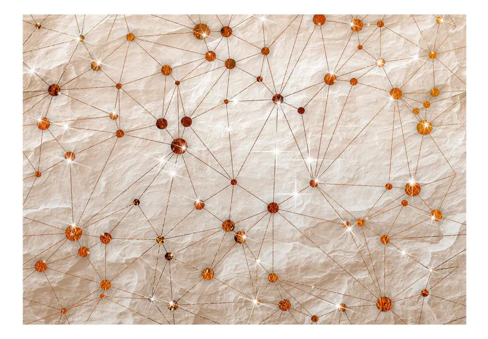 Fototapeta - Kamień i złoto-2