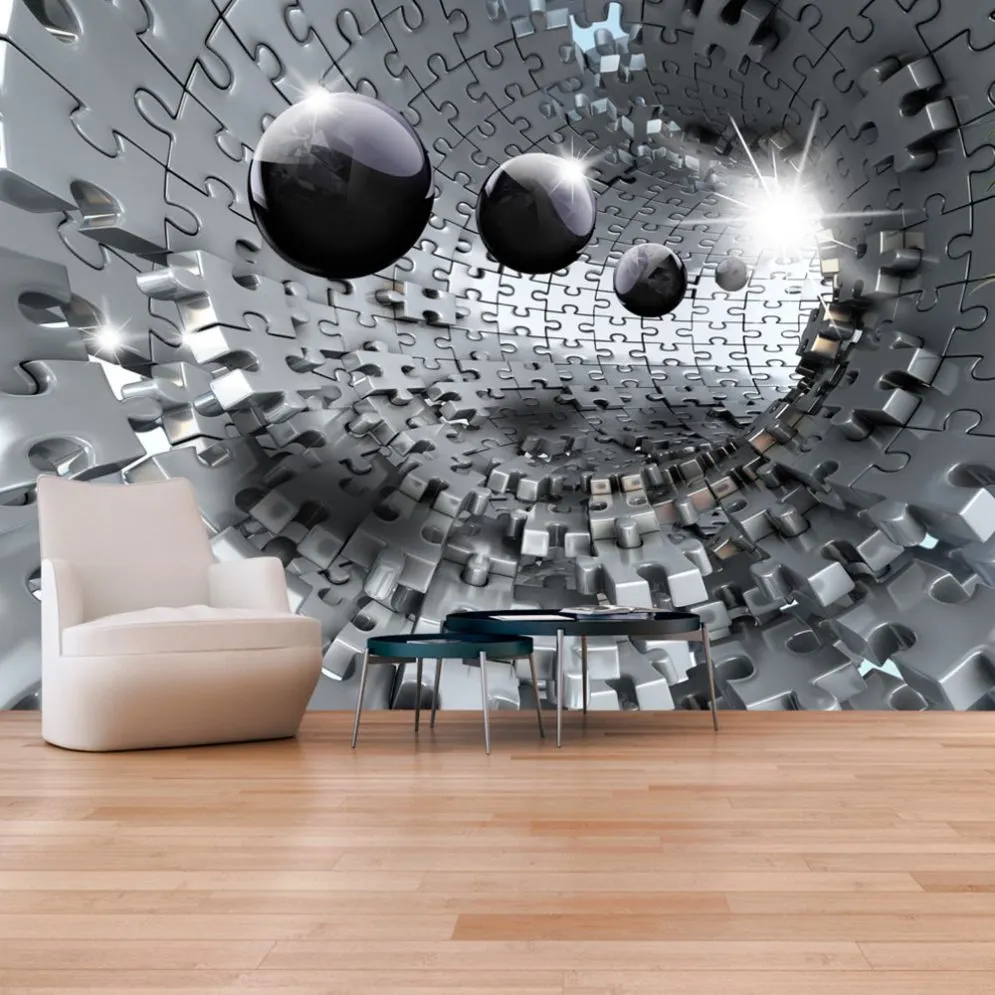 Fototapeta - Tunel - układanka-1