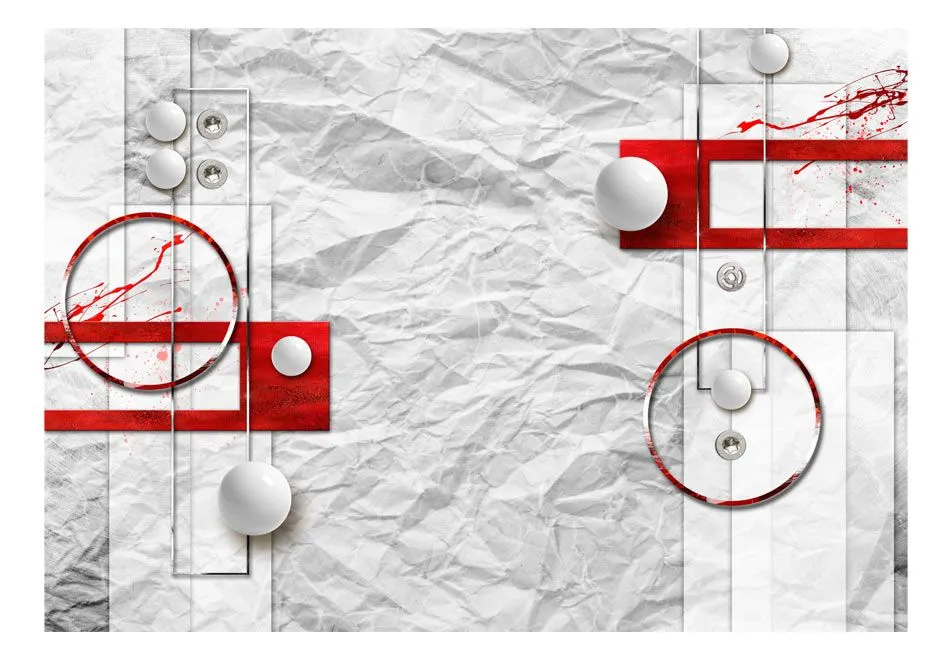 Fototapeta - Papierowa abstrakcja-2