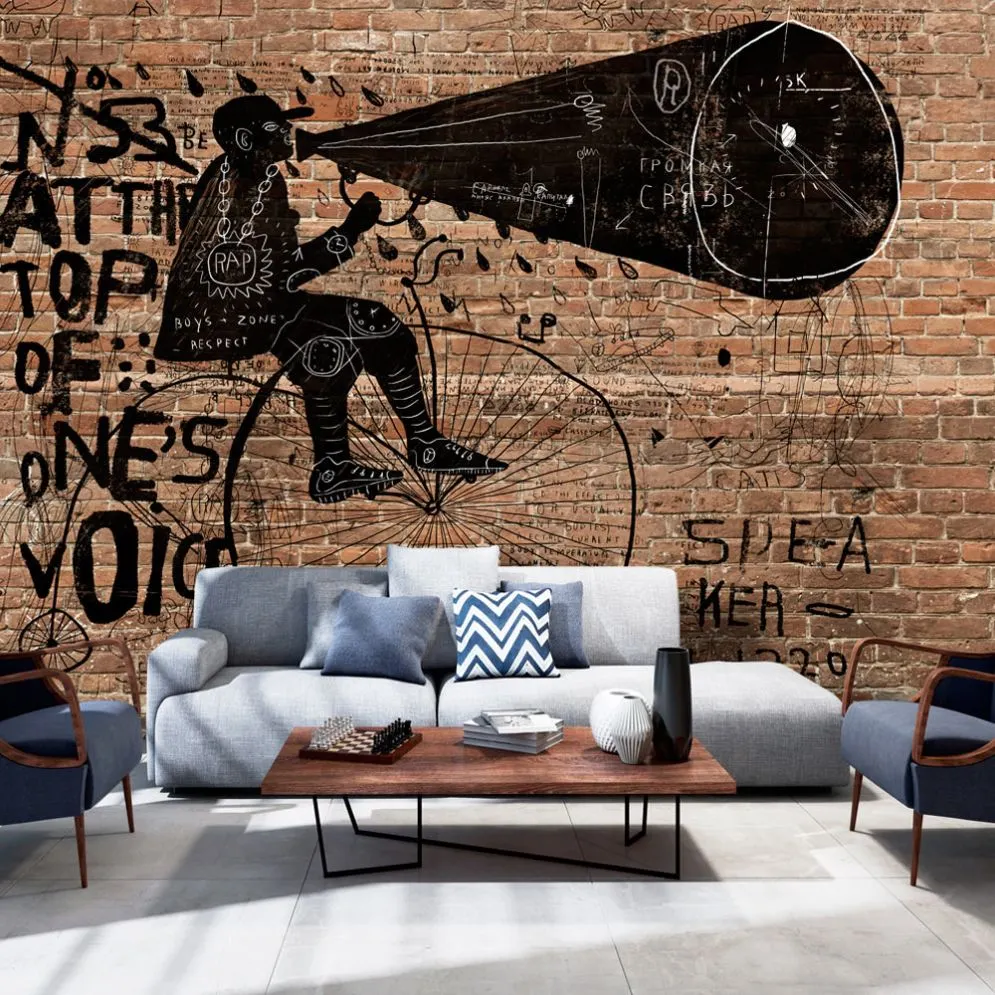 Fototapeta - Miejskie wiadomości-1