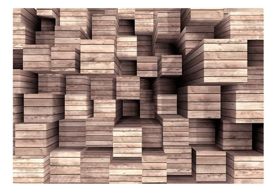 Fototapeta - Drewniana finezja-2